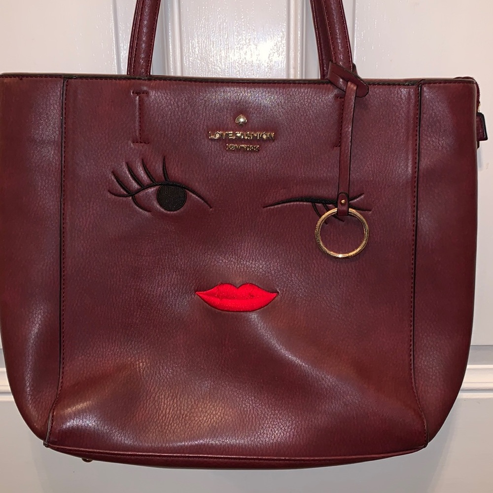 Love Fashion New York Wink Tote Large Spade